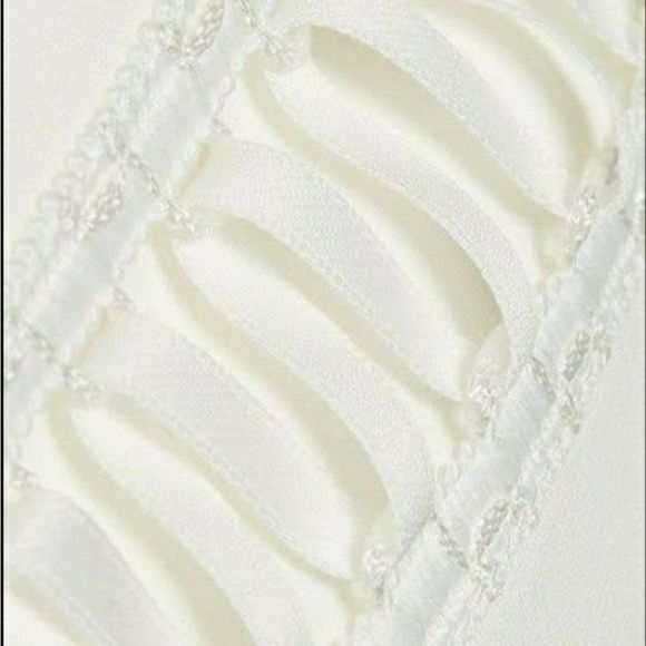 Jonathan Simkhai Lace-up Crepe Peplum Jacket - Picture 8 of 8